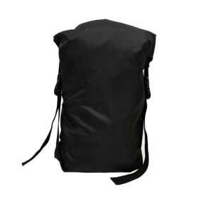 1 Piece Portable Sleeping Bag Compression Stuff Sack Waterproof Storage Package Cover; American Football Super Foot Bowl Sunday Party Goods (Color: BLACK, size: S)